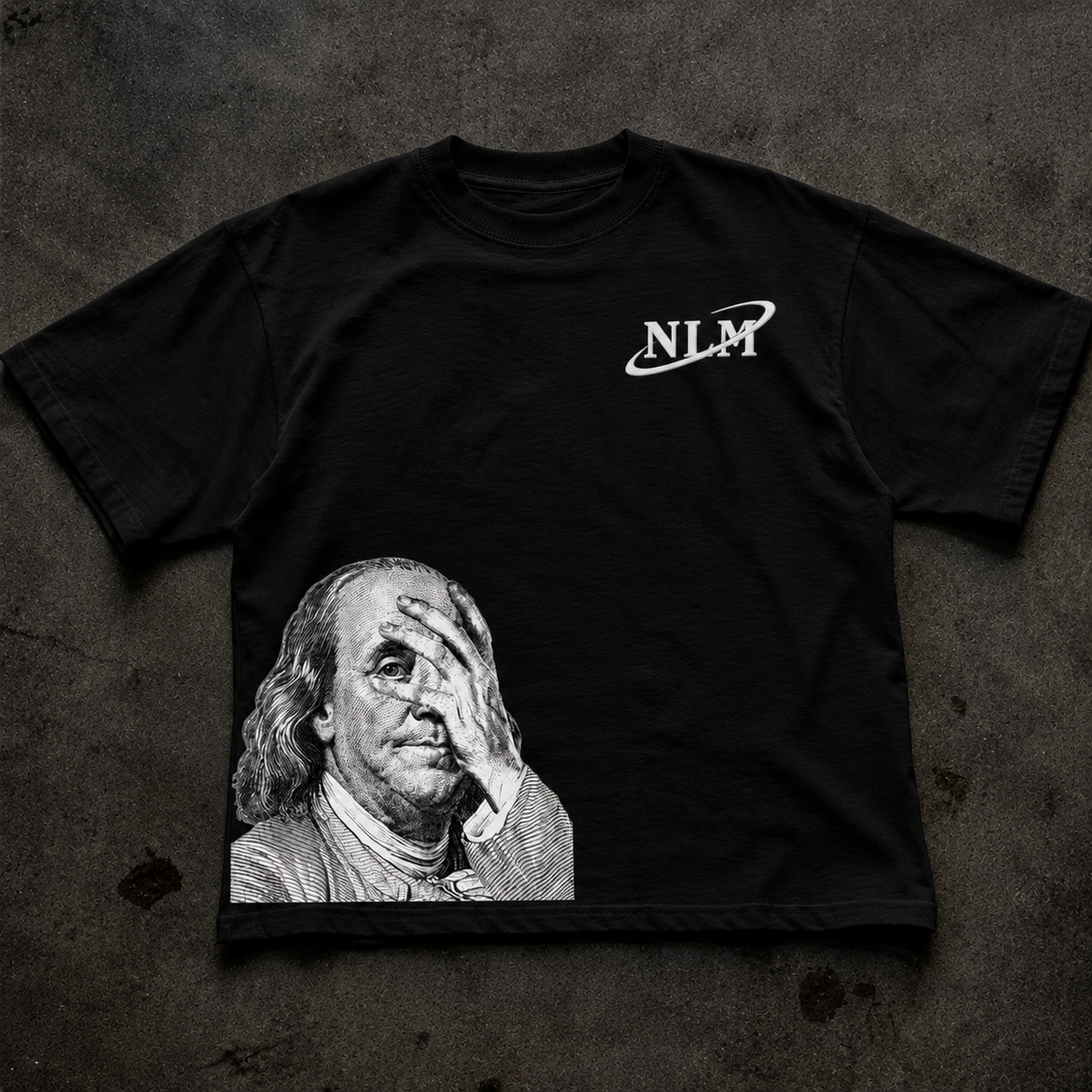 NLM-Black Dollar Shirt – NLM-PLUG